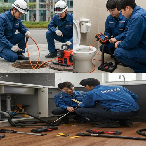 일산동구 하수구 뚫음, 꽉 막힌 하수도 식사동/풍동