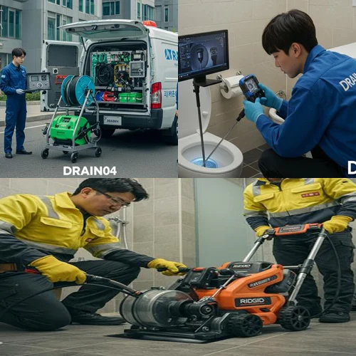 일산시 고압세척 하수구, 식사동/풍동 기름때 박멸!