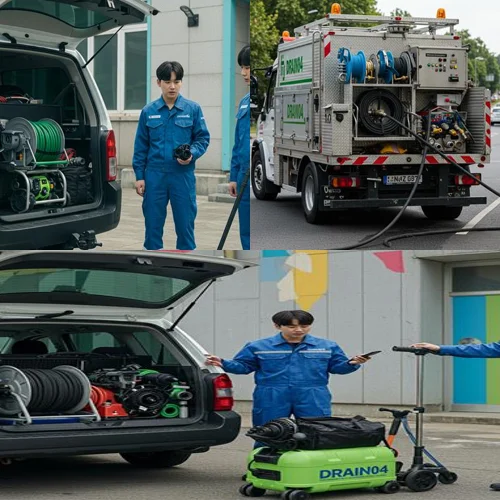 일산시 고압세척 하수구, 식사동/풍동 기름때 박멸!