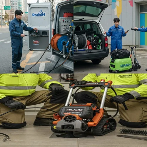일산 탄현동 하수구막힘 업체 중산덕이동... 단골 많은 집