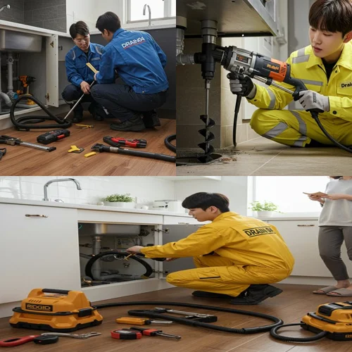 일산동구 싱크대막힘 역류 확실하게 해결해 드립니다