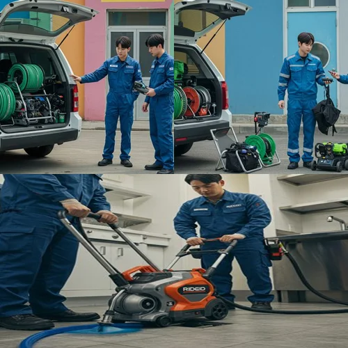 기름때가 돌덩이처럼 굳었다면 일산 싱크대 막힘 배수구 해결 후기