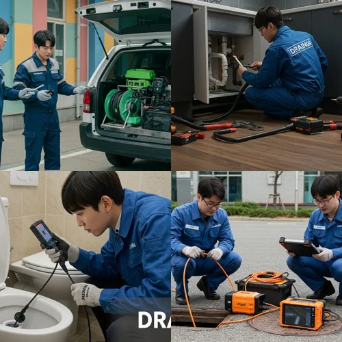 마두동 싱크대 막힘 배수구, 백마 학원가 상가 주방 기름때 완벽 해결! (후기)