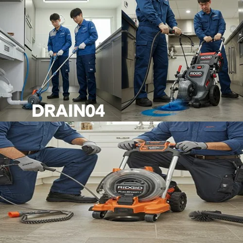 마두동 싱크대 막힘 배수구, 백마 학원가 상가 주방 기름때 완벽 해결! (후기)