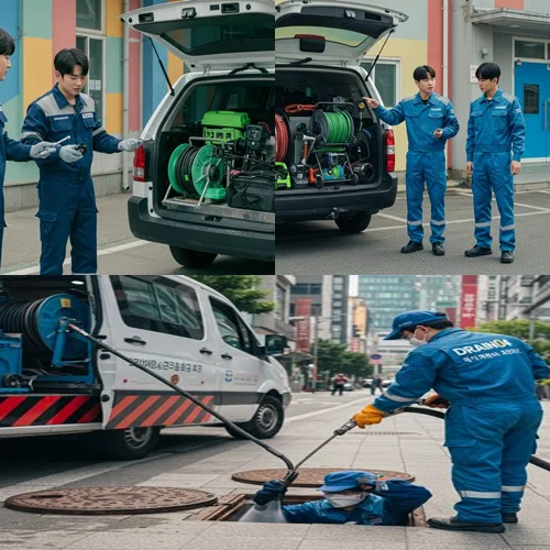 백석동 싱크대 막힘 배수구, 코스트코 근처 빌라 1층 주방 역류 깔끔 해결!