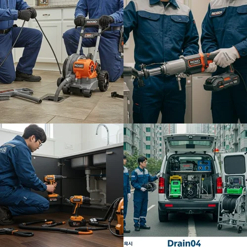 파주 경계지역 빌라 주방 막힘 해결! 지영동 싱크대 막힘 배수구 후기