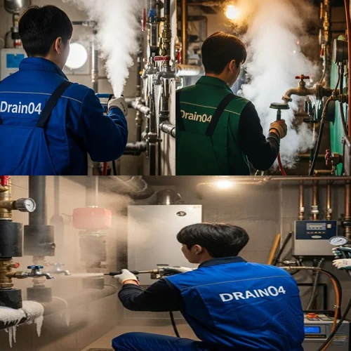 일산서구 언 수도 녹임 해빙 업체 겨울 배관 해빙은 전문가에게