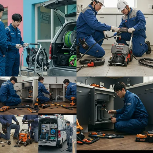 대화동 싱크대 막힘 배수구 킨텍스 근처 식당 주방 막힘 어디가 좋을까요