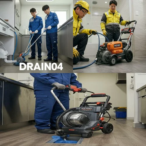 덕이동 싱크대 막힘 배수구, 로데오거리 상가 주방 막힘 때문에 고생끝!