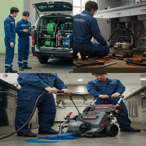 법곳동 싱크대 막힘 배수구, 이산포 IC 근처 공장 식당 주방 해결 완료!