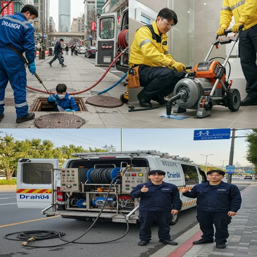 법곳동 싱크대 막힘 배수구, 이산포 IC 근처 공장 식당 주방 해결 완료!