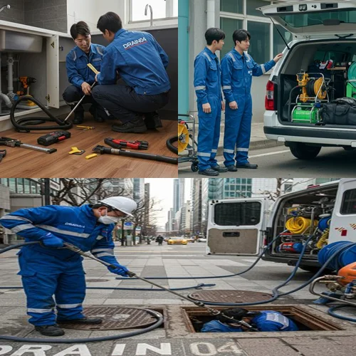 일산동 싱크대 막힘 배수구, 일산시장 근처 빌라 주방 막힘 해결!
