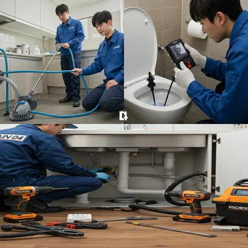 탄현동 싱크대 막힘 배수구, SBS 제작센터 근처 빌라 주방 역류 후기