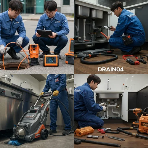 파주 운정신도시 근처 주방 역류 지영동 싱크대막힘 역류 해결 후기