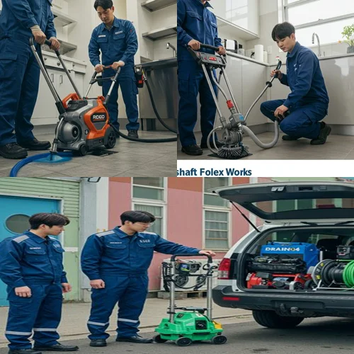 대화동 변기 막힘 수리, 킨텍스 근처 식당 화장실 말끔히 뚫었어요 (대만족)