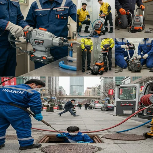 대화동 변기 막힘 수리, 킨텍스 근처 식당 화장실 말끔히 뚫었어요 (대만족)