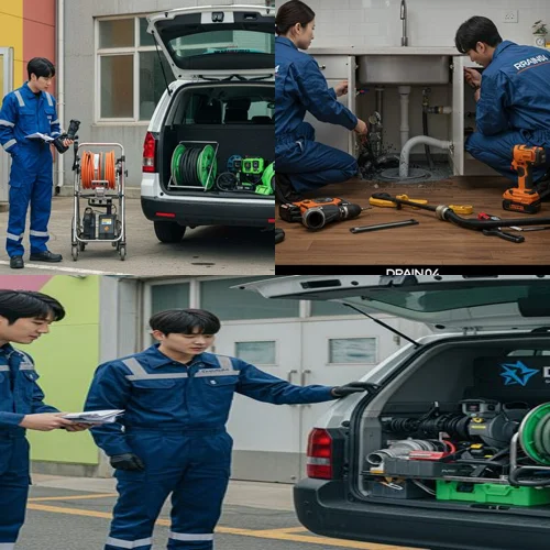 일산 하수구 뚫음 하수도 작업 후기