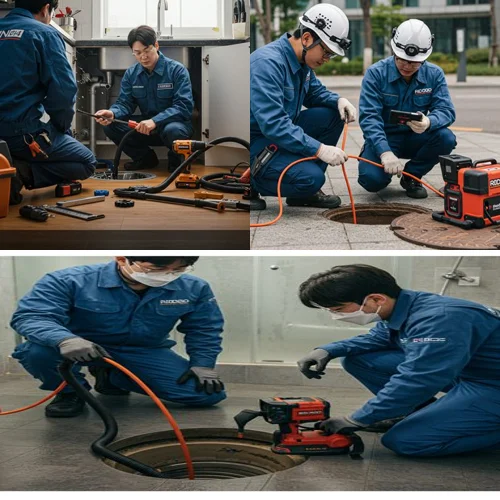 일산 마두동 하수구 뚫음 하수도 내시경 작업 후기