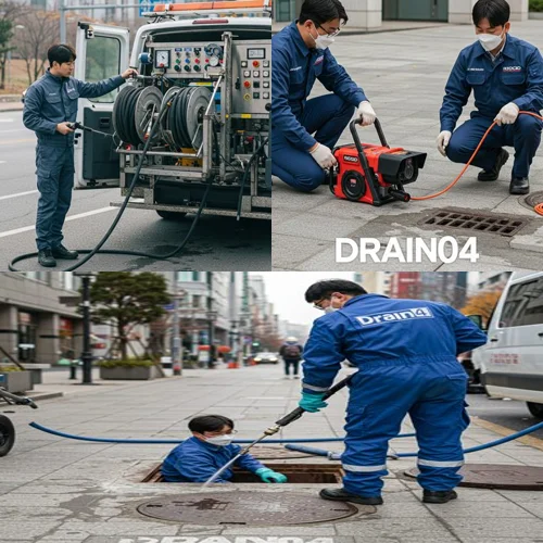 일산 마두동 하수구 뚫음 하수도 내시경 작업 후기