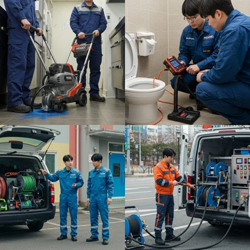 문봉동 하수구 뚫음 하수도, 일산 배관 막힘 완벽 해결! (굿굿)