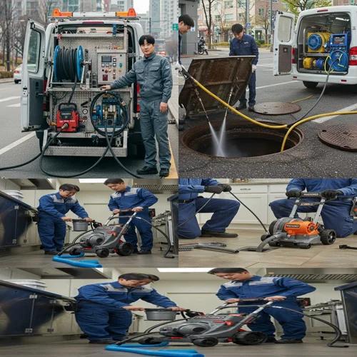 문봉동 하수구 뚫음 하수도, 일산 배관 막힘 완벽 해결! (굿굿)