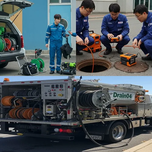 사리현동 하수구 뚫음 하수도, 벽제터널 근처 식당 막힘 해결 후기