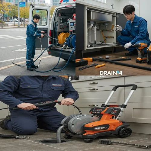 사리현동 하수구 뚫음 하수도, 벽제터널 근처 식당 막힘 해결 후기