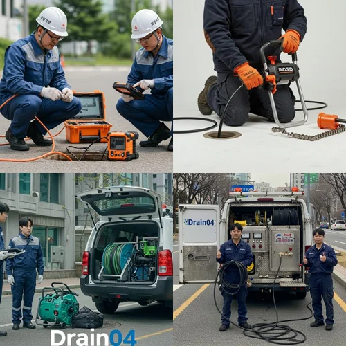 일산 산황동 하수구 뚫음 하수도 후기