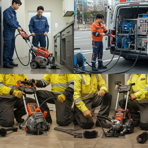 일산 성석동 하수구 뚫음 하수도 막힘 해결