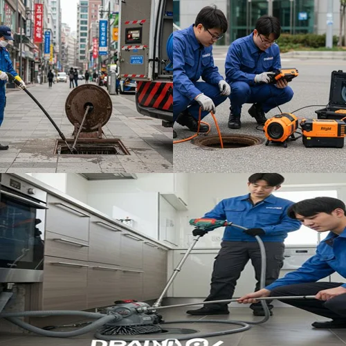 일산 성석동 하수구 뚫음 하수도 막힘 해결