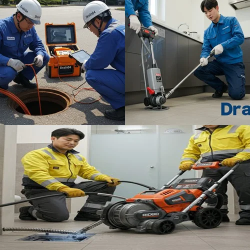 일산 중산동 하수구 뚫음 하수도 막힘 역류 해결