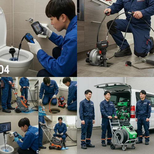 일산 구산동 하수구 뚫음 하수도막힘 기름때 제거 완료!