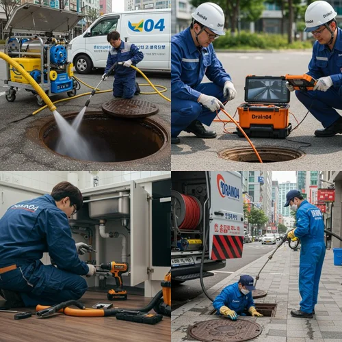 일산 주엽동 하수구 막힘 뚫음 하수도