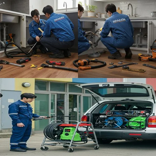 산황동 변기 막힘 수리, 애니골 카페 화장실 막힘의 주범을 찾았습니다! (충격)