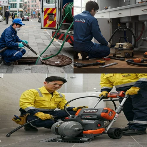 일산서구 배수구 막힘 트랩 설치