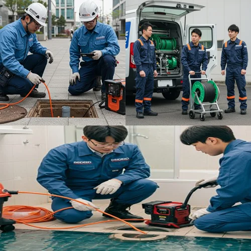 일산서구 배수구 막힘 트랩 설치