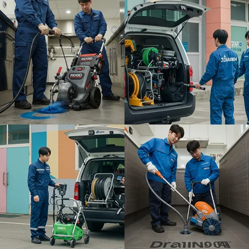 법곳동 하수구 뚫음 맨홀 역류