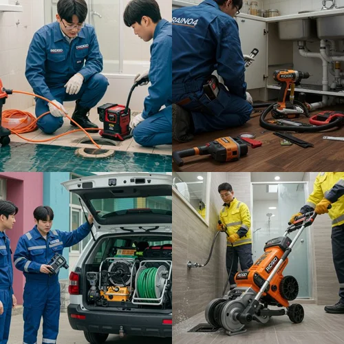 법곳동 하수구 뚫음 맨홀 역류