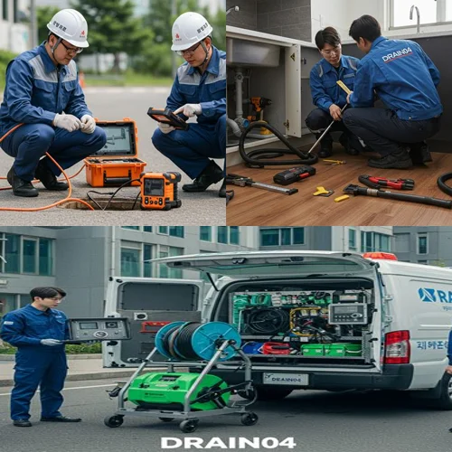 일산동 싱크대 막힘 오래된 배관