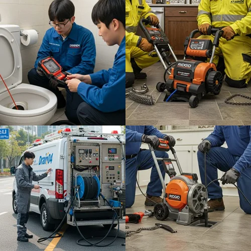 일산동구 하수구 막힘 식당 주방 역류