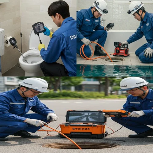 일산 하수구 뚫음 전문 장비