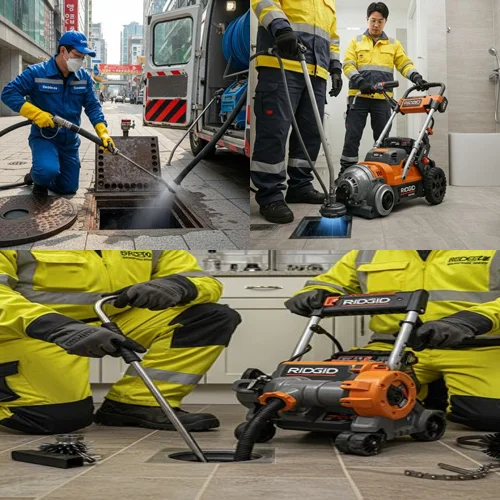 일산 변기 막힘 칫솔 빠짐