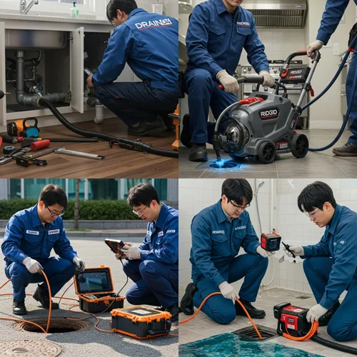 일산동구 하수도막힘 메인 배관