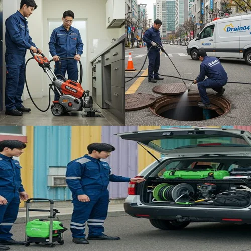 일산동구 하수도막힘 메인 배관
