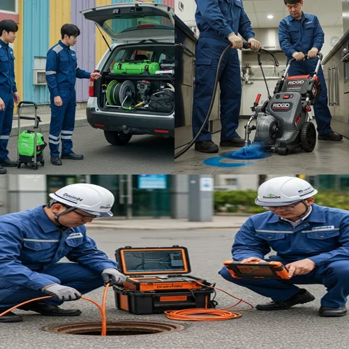 일산시 하수구 뚫음 시원하게