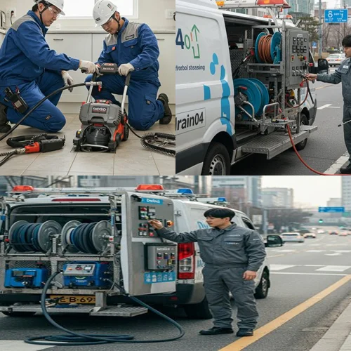 정발산동 하수구 막힘 단독 주택
