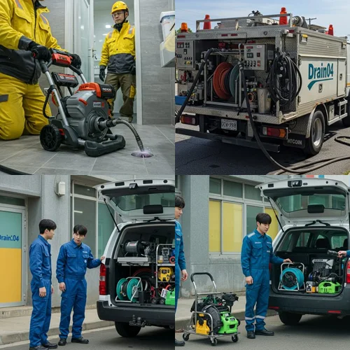 탄현동 하수구 막힘 먹자골목 역류