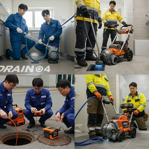 일산 주엽동 싱크대 막힘 배관 청소