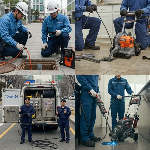 사리현동 변기 막힘 정화조 배관