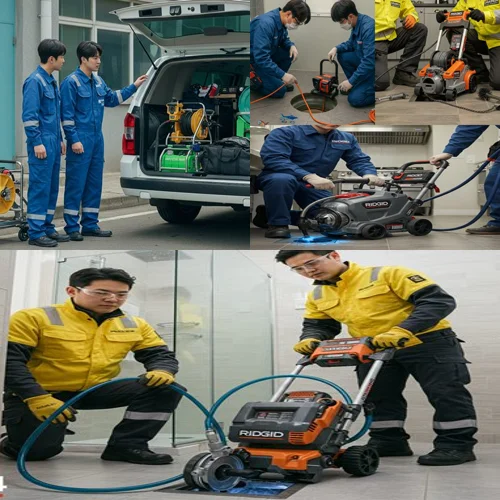 일산서구 고압세척 통수 완료